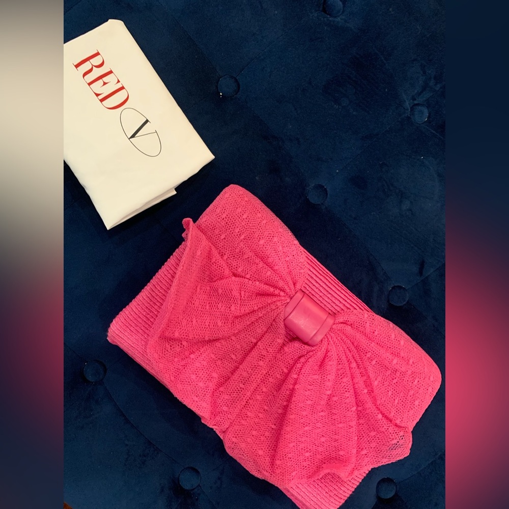 Hot pink Red Valentino Bow Bag